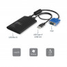 StarTech.com Adaptateur Crash Cart USB - Adaptateur Crash Cart KVM USB pour Ordinateur Portable - Crash Cart de Salle de Serveu