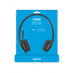 Logitech H340 USB Computer Headset Avec audio numérique