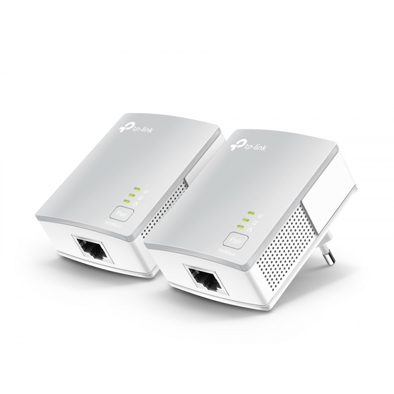 TP-LINK TL-PA4010KIT Adaptateur réseau CPL 600 Mbit/s Ethernet/LAN Blanc 2 pièce(s)