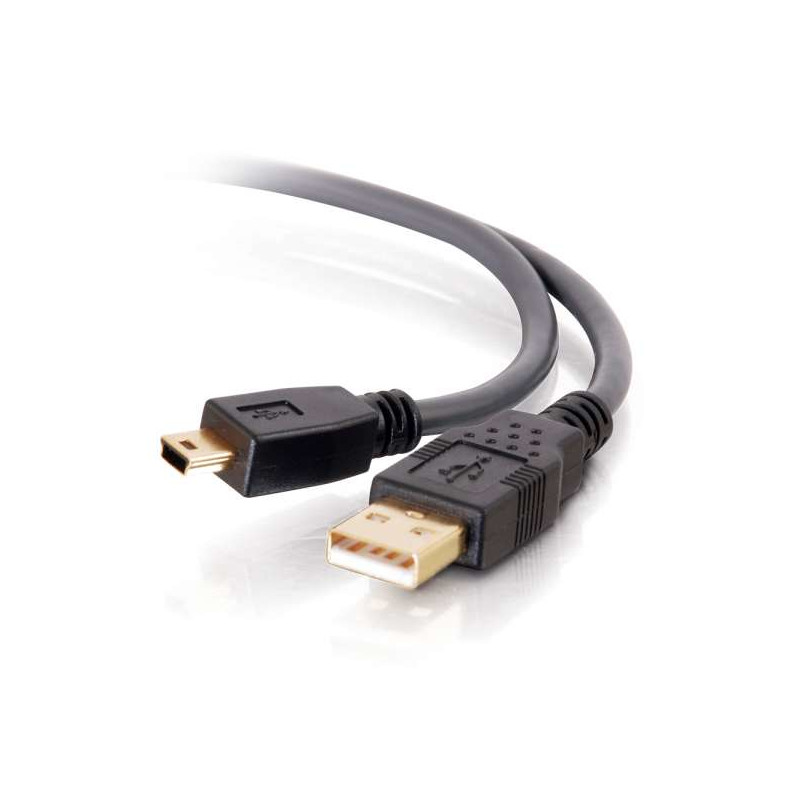 C2G Câble USB 2.0 A Ultima Vers Câble Mini-B de 3 m