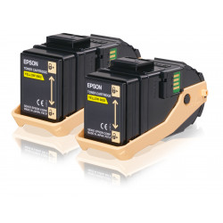 Epson Pack 2 Toners Jaune...