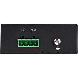 StarTech.com Convertisseur Fibre RJ45 PoE+ Industriel 60W - SFP vers RJ45 - Gigabit Fibre Optique Mono Mode/Multi Mode vers Cui