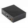 StarTech.com Convertisseur Fibre RJ45 PoE+ Industriel 60W - SFP vers RJ45 - Gigabit Fibre Optique Mono Mode/Multi Mode vers Cui
