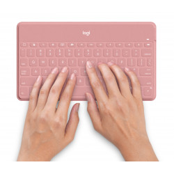 Logitech 920-010041 clavier pour tablette Italien Bluetooth Rose