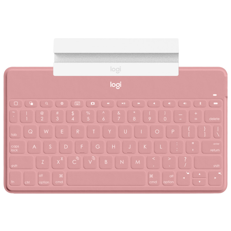 Logitech 920-010059 clavier pour tablette Qwerty Bluetooth Rose