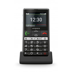 Emporia emporiaPURE-LTE 5,87 cm (2.31") 107 g Noir Téléphone pour seniors