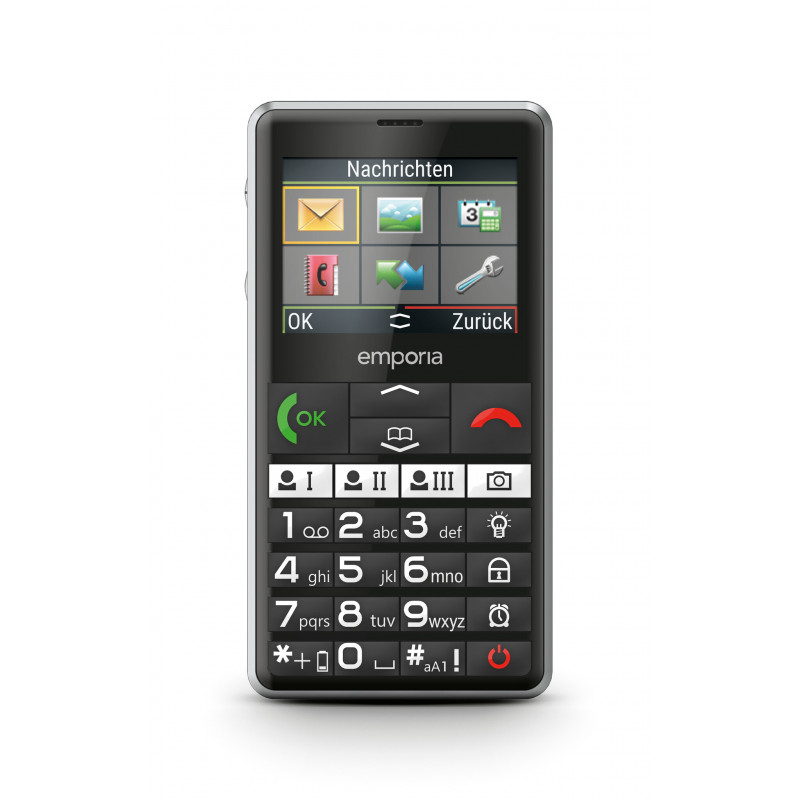 Emporia emporiaPURE-LTE 5,87 cm (2.31") 107 g Noir Téléphone pour seniors