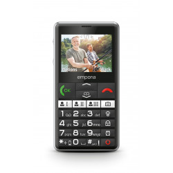 Emporia emporiaPURE-LTE 5,87 cm (2.31") 107 g Noir Téléphone pour seniors