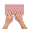 Logitech 920-010049 clavier pour tablette Suisse Bluetooth Rose