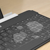 Logitech 920-010049 clavier pour tablette Suisse Bluetooth Rose