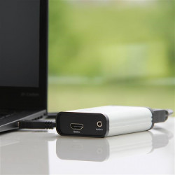 StarTech.com Carte Acquisition HDMI USB-C - UVC - Acquisition Vidéo 1080p, 60ips par USB 3.0 Type C - Live Streaming - Enregis