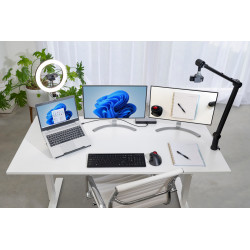 Kensington L1000 Ring Light bicolore avec fixation pour webcam