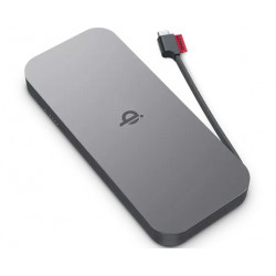 Lenovo GO Lithium Polymère (LiPo) 10000 mAh Recharge sans fil Gris