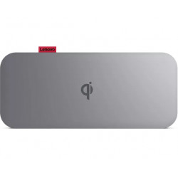 Lenovo GO Lithium Polymère (LiPo) 10000 mAh Recharge sans fil Gris