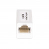 StarTech.com Pack de 5 Coupleurs RJ45, Connecteur Cat6 en Ligne, Adaptateur T568B Femelle à Femelle (F/F) - Raccord/Connecteur