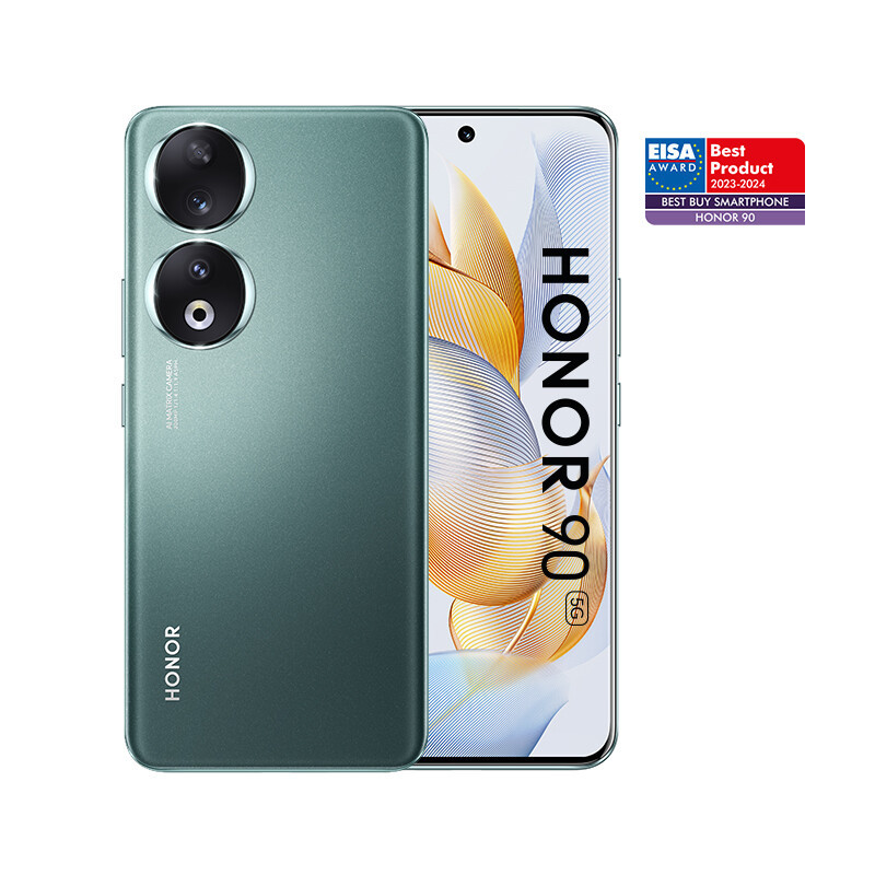 Honor 90 5G 17 cm (6.7") Double SIM Android 13 USB Type-C 12 Go 512 Go 5000 mAh Vert
