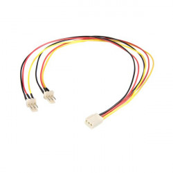 StarTech.com Câble d'alimentation en Y pour ventilateur Molex de 30 cm - Câble répartiteur 1x TX3 (F) vers 2x TX3 (M)