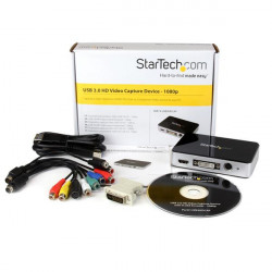 StarTech.com Boîtier d'acquisition vidéo HD USB 3.0 - Enregistreur vidéo HDMI / DVI / VGA / Composant - 1080p - 60fps