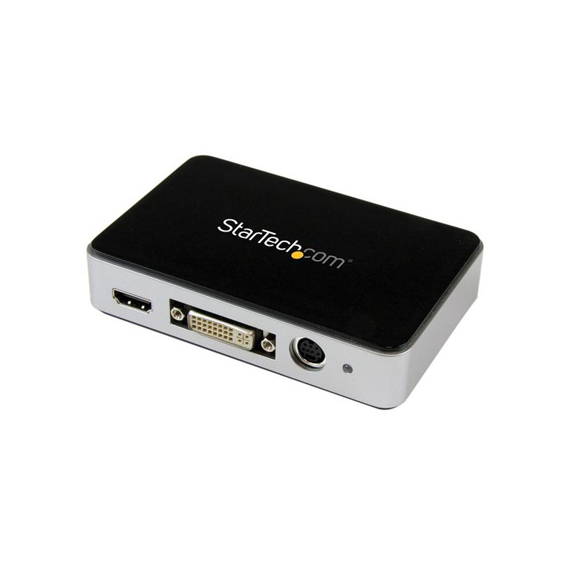StarTech.com Boîtier d'acquisition vidéo HD USB 3.0 - Enregistreur vidéo HDMI / DVI / VGA / Composant - 1080p - 60fps