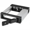 StarTech.com Rack disque dur 5,25" vers 3,5" avec échange à chaud - Backplane HDD / SSD SATA/SAS 3,5" - Sans tiroir - Alumini