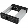 StarTech.com Rack disque dur 5,25" vers 3,5" avec échange à chaud - Backplane HDD / SSD SATA/SAS 3,5" - Sans tiroir - Alumini