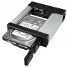 StarTech.com Rack disque dur 5,25" vers 3,5" avec échange à chaud - Backplane HDD / SSD SATA/SAS 3,5" - Sans tiroir - Alumini