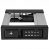 StarTech.com Rack disque dur 5,25" vers 3,5" avec échange à chaud - Backplane HDD / SSD SATA/SAS 3,5" - Sans tiroir - Alumini