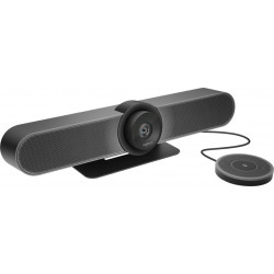 Logitech 989-000405 microphone Noir, Gris Microphone de conférence