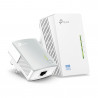 TP-Link TL-WPA4220 KIT 600 Mbit/s Ethernet/LAN Wifi Blanc 2 pièce(s)