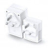 TP-Link TL-WPA4220 KIT 600 Mbit/s Ethernet/LAN Wifi Blanc 2 pièce(s)