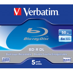 Verbatim 43748 disque vierge Blu-Ray BD-R 50 Go 5 pièce(s)