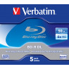 Verbatim 43748 disque vierge Blu-Ray BD-R 50 Go 5 pièce(s)