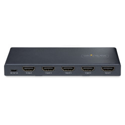 StarTech.com Switch HDMI 8K à 4 ports - Switch HDMI 2.1 4K 120Hz HDR10+, 8K 60Hz UHD - Commutateur/Switch HDMI 4 In 1 Out - Co