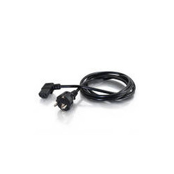 C2G 5m 90° Power Cord Noir