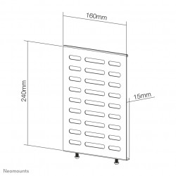 Neomounts NS-MBTC100BLACK Support pour lecteur multimédia - max 10 kg - universel