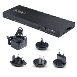StarTech.com Splitter HDMI 4 Ports - Répartiteur HDMI 4K 60Hz avec Scaler Intégré - Répartiteur HDMI 1 Entrée 4 Sorties - 