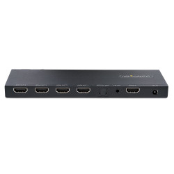 StarTech.com Splitter HDMI 4 Ports - Répartiteur HDMI 4K 60Hz avec Scaler Intégré - Répartiteur HDMI 1 Entrée 4 Sorties - 