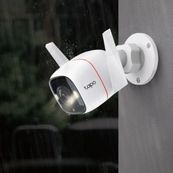 TP-Link Tapo C320WS Balle (forme) Caméra de sécurité IP Intérieure et extérieure 2160 x 1440 pixels Mur