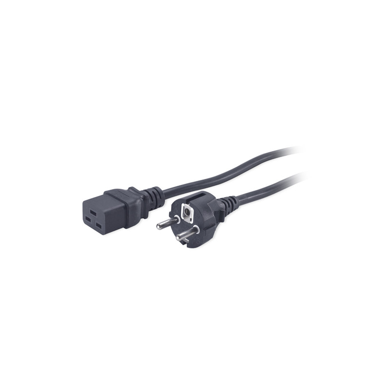 APC , Power Cord, C19 to CEE/7 Schuko, 2.5m