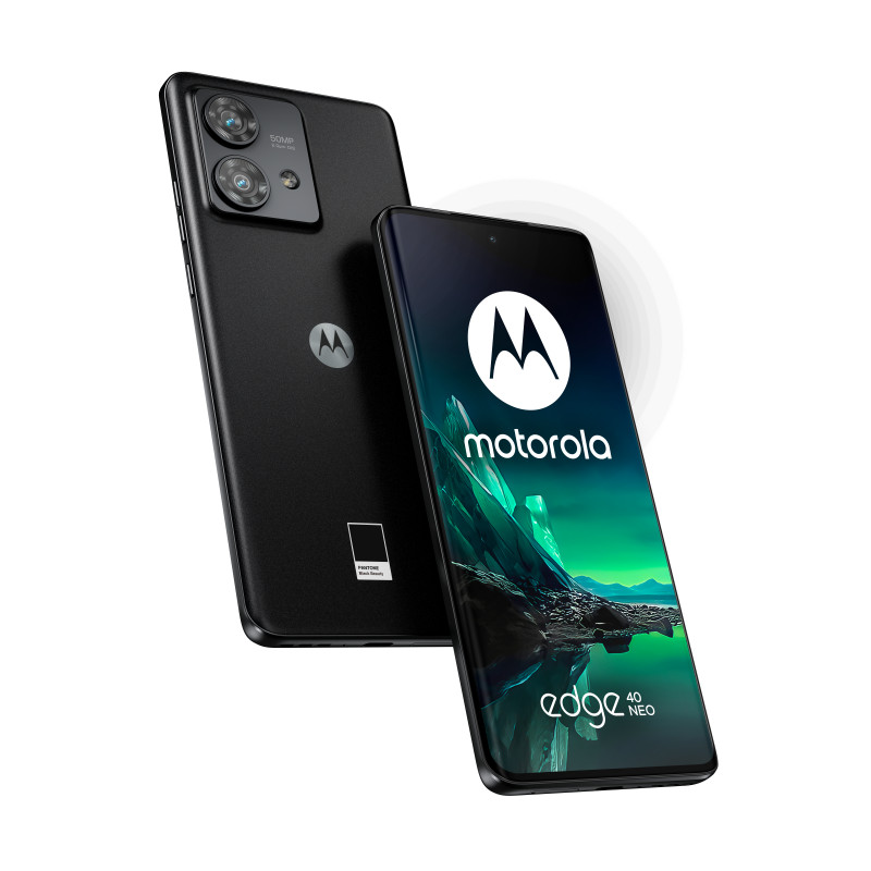 Motorola edge 40 Neo 16,6 cm (6.55") Double SIM Android 13 5G USB Type-C 12 Go 256 Go 5000 mAh Noir