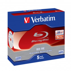 Verbatim 43615 disque vierge Blu-Ray BD-RE 25 Go 5 pièce(s)