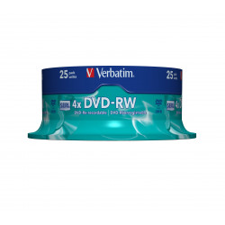 Verbatim DVD-RW Matt Silver...