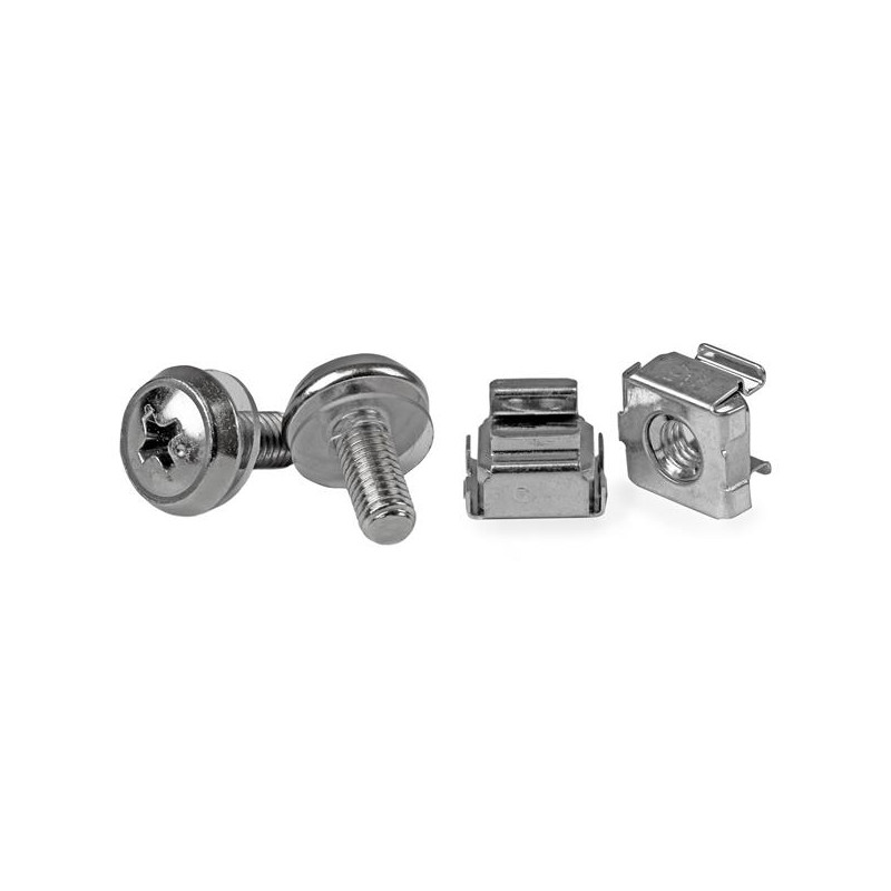 StarTech.com Paquet de 50 vis de montage et écrous cage M5 pour armoire serveur
