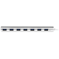 StarTech.com Hub USB à 7 Ports avec Ethernet, USB-A, Gigabit Ethernet/GbE, USB 5Gbps, Design Robuste, Alimentation par Bus, Hu