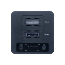 StarTech.com Duplicateur de Disque M.2 NVMe 1:1, Clonage/Copie Autonome de SSD M.2 Jusqu'à 90Go/min, Station d'Accueil de Disq