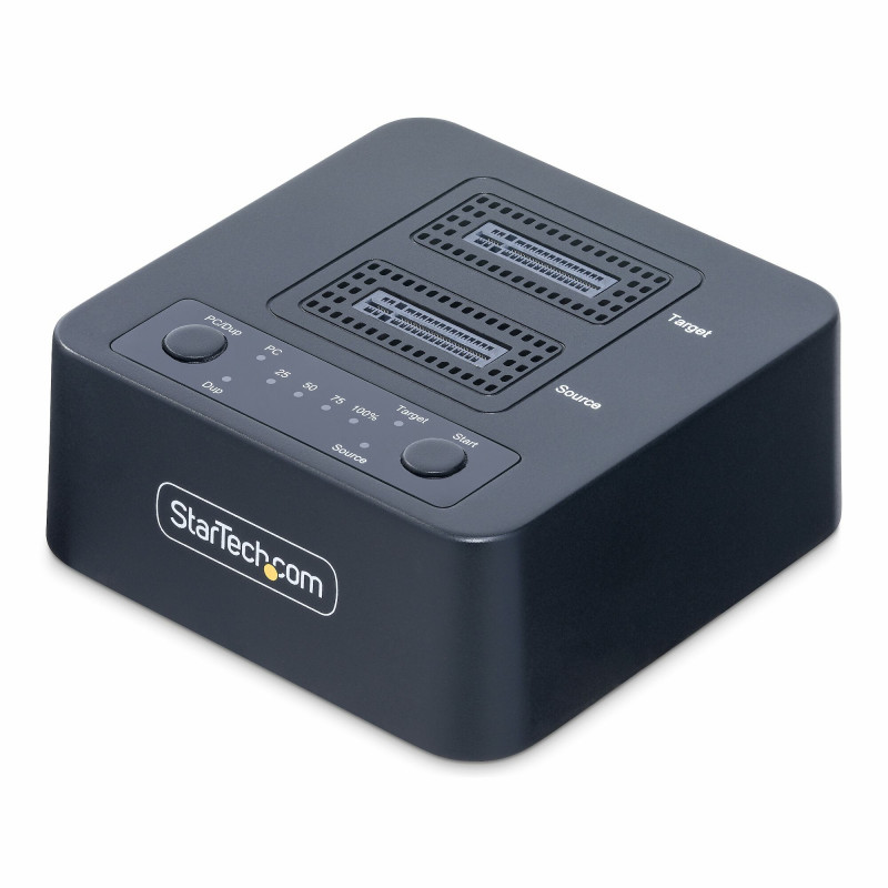 StarTech.com Duplicateur de Disque M.2 NVMe 1:1, Clonage/Copie Autonome de SSD M.2 Jusqu'à 90Go/min, Station d'Accueil de Disq