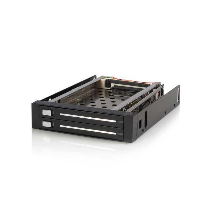 StarTech.com Carte-mère 2 Disques 2,5" à Permutation à Chaud SATA pour Rack Mobile