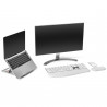 Kensington Rehausseur Easy Riser™ Go avec SmartFit® pour ordinateurs portables jusqu’à 14" ou tablettes