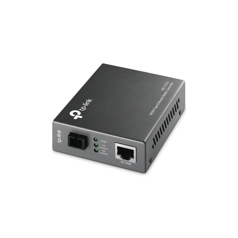 TP-Link MC112CS convertisseur de support réseau 1000 Mbit/s 1550 nm Noir