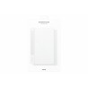 Samsung EF-BX710PWEGWW étui pour tablette 27,9 cm (11") Folio Blanc
